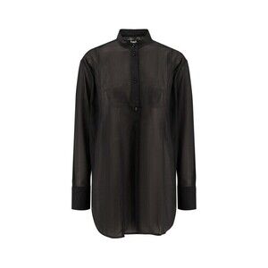 Totême Long-Sleeved Blouse With Mandarin Collar - NWT